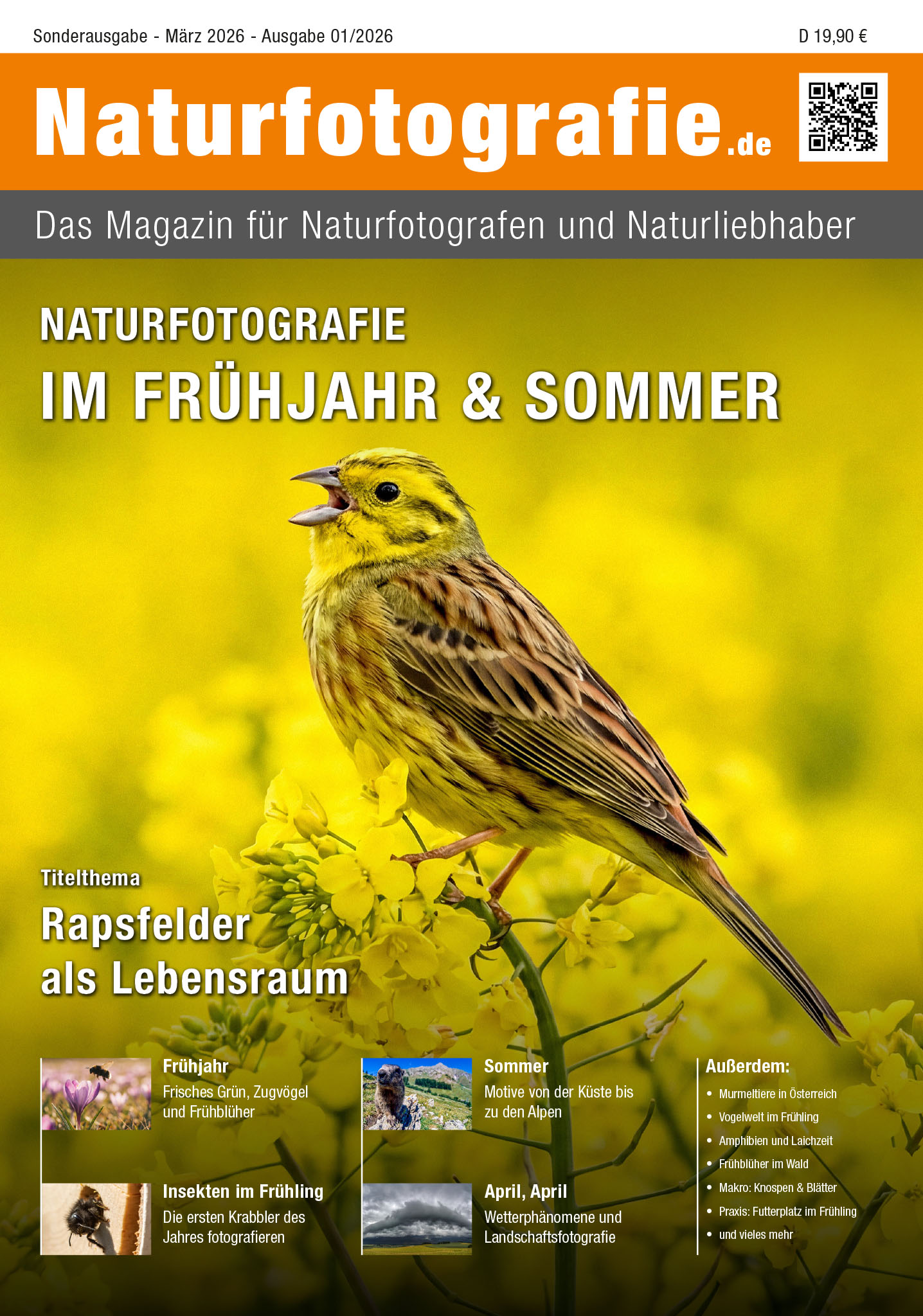 naturfotografie.de - Sonderausgabe naturfotografie im Frühjahr & Sommer 2026 naturfotografie.de - Sonderausgabe naturfotografie im Frühjahr & Sommer 2026